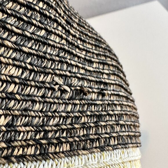 Collection XIIX | Women's Floppy Sun Hat | Black Cream | Size: OS - Picture 4 of 8